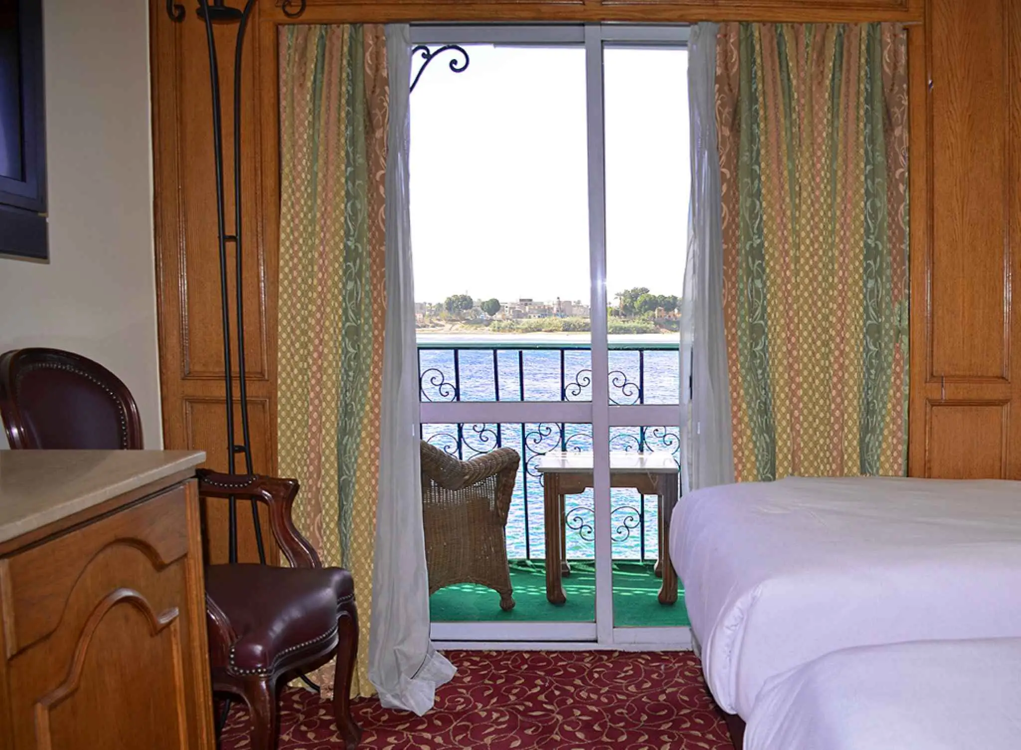 Cabin aboard the MS La Traviata Nile Cruise Nile cruise
